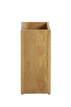 Schirmständer >54349< in eiche, Massivholz - 20x45x20cm (BxHxT)