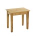 Beistelltisch >54351< in eiche, Massivholz - 43x42x30cm (BxHxT)