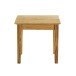 Beistelltisch >54351< in eiche, Massivholz - 43x42x30cm (BxHxT)