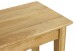 Beistelltisch >54352< in eiche, Massivholz - 56x52x30cm (BxHxT)