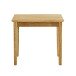 Beistelltisch >54352< in eiche, Massivholz - 56x52x30cm (BxHxT)