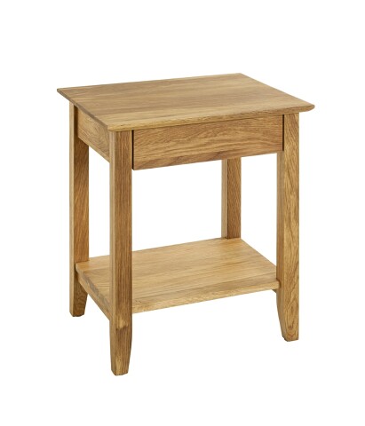 Konsole >54353< in eiche, Massivholz - 50x60x40cm (BxHxT)
