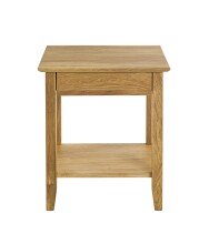 Konsole >54353< in eiche, Massivholz - 50x60x40cm (BxHxT)