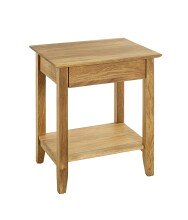Konsole >54353< in eiche, Massivholz - 50x60x40cm (BxHxT)