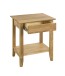 Konsole >54353< in eiche, Massivholz - 50x60x40cm (BxHxT)