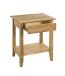 Konsole >54353< in eiche, Massivholz - 50x60x40cm (BxHxT)