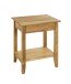 Konsole >54353< in eiche, Massivholz - 50x60x40cm (BxHxT)