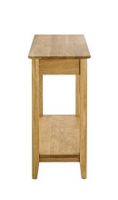 Konsole >54354< in eiche, Massivholz - 75x75x35cm (BxHxT)