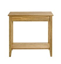 Konsole >54354< in eiche, Massivholz - 75x75x35cm (BxHxT)