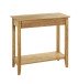Konsole >54354< in eiche, Massivholz - 75x75x35cm (BxHxT)