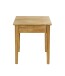 Beistelltisch >54356< in eiche, Massivholz - 45x52x45cm (BxHxT)