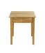 Beistelltisch >54356< in eiche, Massivholz - 45x52x45cm (BxHxT)