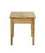Beistelltisch >54356< in eiche, Massivholz - 45x52x45cm (BxHxT)
