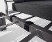 Gartenlounge-Set >Cordoba< (4-teilig) in Grau, Aluminium - 250x65x250cm (BxHxT)