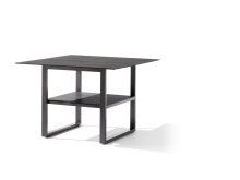 Gartentisch >Lounge< in Beton dunkel, eisengrau -...