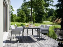 Gartensessel >Morena< in Hellgrau,...