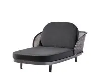 Daybed >Samoa< in grau, Olefin,Polypropylen -...