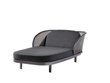Daybed >Samoa< in grau, Olefin,Polypropylen -...