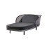 Daybed >Samoa< in grau, Olefin,Polypropylen - 210x71x117cm (BxHxT)
