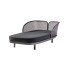 Daybed >Samoa< in grau, Olefin,Polypropylen - 210x71x117cm (BxHxT)