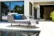 Daybed >Samoa< in hellgrau, Olefin,Polypropylen - 210x71x117cm (BxHxT)