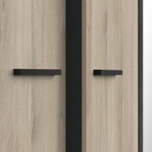 Drehtürenschrank >WATSON< in Kronberg Eiche - 178,1x191,5x51,4cm (BxHxT)