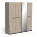 Drehtürenschrank >WATSON< in Kronberg Eiche - 178,1x191,5x51,4cm (BxHxT)