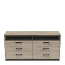 Sideboard >WATSON< in Kronberg Eiche - 162,7x81,1x39,5cm (BxHxT)