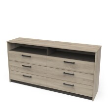 Sideboard >WATSON< in Kronberg Eiche - 162,7x81,1x39,5cm (BxHxT)