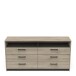 Sideboard >WATSON< in Kronberg Eiche - 162,7x81,1x39,5cm (BxHxT)
