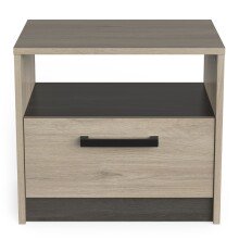 Nachttisch >WATSON< in Kronberg Eiche - 46x41x34,6cm (BxHxT)