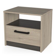 Nachttisch >WATSON< in Kronberg Eiche - 46x41x34,6cm (BxHxT)