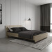 Bettgestell >WATSON< in Kronberg Eiche - 188.3x71,7x204.3 cm (BxHxT)
