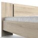 Bettgestell >WATSON< in Kronberg Eiche - 188.3x71,7x204.3 cm (BxHxT)