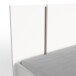 Bettgestell >WATSON< in Matt weiß - 204,3x71,7x188,3cm (BxHxT)