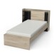 Stauraumbett >LIFE< in Kronberg Eiche - 226,9x90,5x124,5cm (BxHxT)