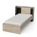 Stauraumbett >LIFE< in Kronberg Eiche - 226,9x90,5x124,5cm (BxHxT)