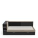 Stauraumbett >LIFE< in Kronberg Eiche - 229,4x87,7x119,2cm (BxHxT)