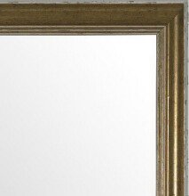 Wandspiegel >Carlo< in Gold, Kunststoff / Spiegel - 40x130x1,9cm (BxHxT)