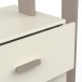 Schubkastenkommode >CAMILLIA< in grau - 87,1x140,4x44cm (BxHxT)