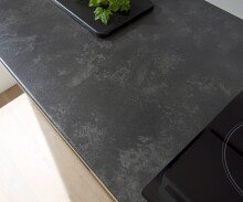 Singleküche >Jazz< in Eiche Artisan - 160x212x60 (BxHxT)