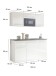 Singleküche >Jazz< in Eiche Artisan - 160x212x60 (BxHxT)
