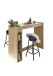 Bartisch >Seattle< in Eiche Artisan - 140x110x50 (BxHxT)