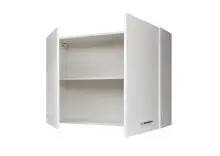 Hängeschrank >Wow< in Weiß matt -...