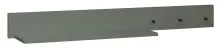 Wandboard >Ole< in pine green matt  - 136x14x20cm...