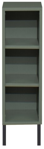 Unterstellregal >Ole< in pine green matt  - 25x89x25cm (BxHxT)