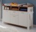 Babyzimmer-Komplettset >Adele< (5-teilig) in weiß matt / asteiche