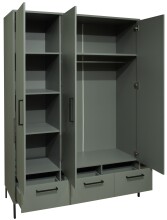 Babyzimmer-Komplettset >Ole< (3-teilig) in pine green matt