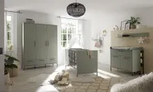 Babyzimmer-Komplettset >Ole< (6-teilig) in pine...