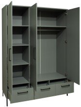 Babyzimmer-Komplettset >Ole< (3-teilig) in pine green matt